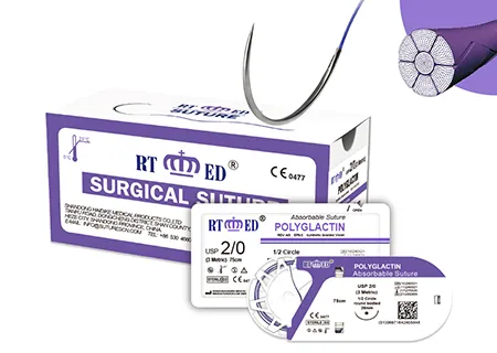 Suture en Polyglactine 910 (PGLA)