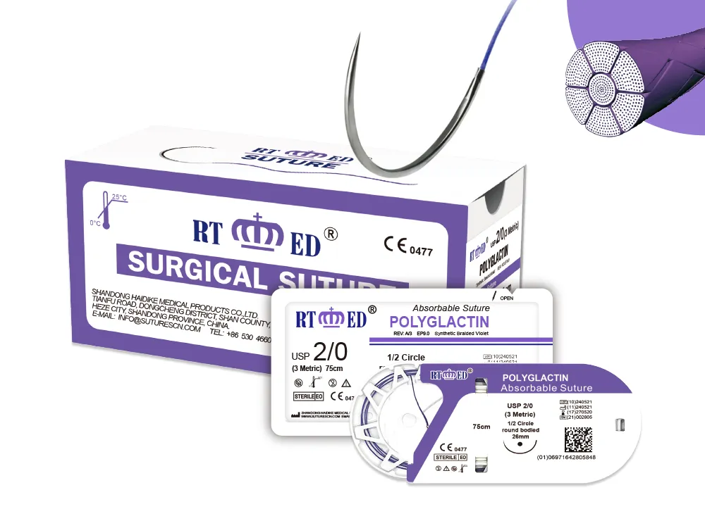 Suture en Polyglactine 910 (PGLA)