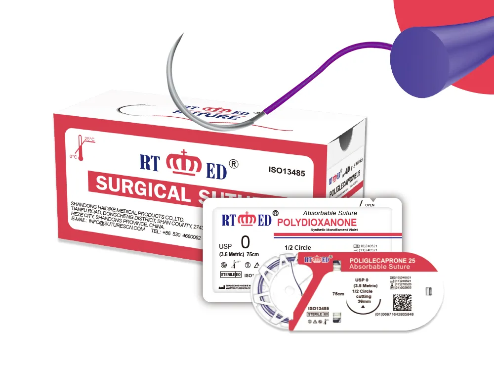 Suture en Poliglecaprone 25 (PGCL)