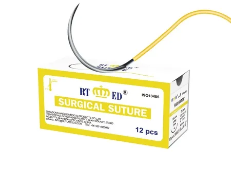 Suture en catgut simple 