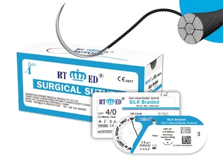 Suture en Soie