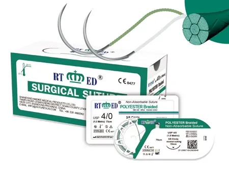 Suture en polyester