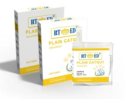 Sutures en Catgut Simple 